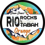 Recipient cu 100g de pietre aromate pentru narghilea RIO Rocks by RioTabak Portocale